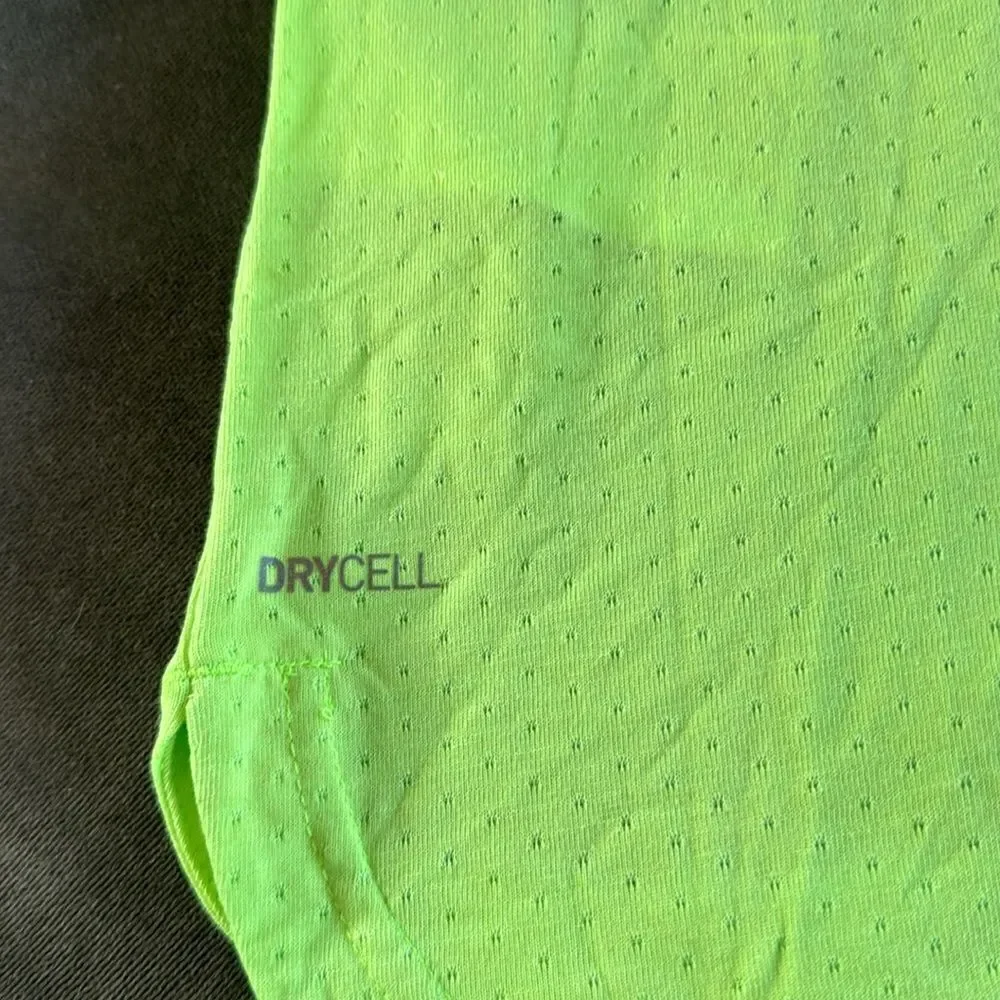 Puma Training T-Shirt Regular Fit Dry Cell Green Glare Size S NWT